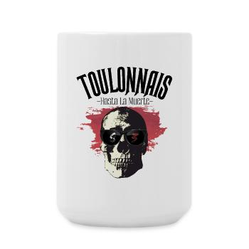 Toulonnais Hasta La Muerte - 83 - Grande tasse 440 ml - blanc - Devant