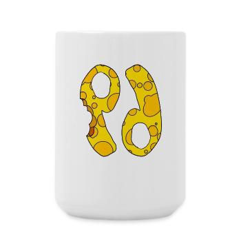 Zodiac sign Cancer - Large Mug 440 ml - white - Front