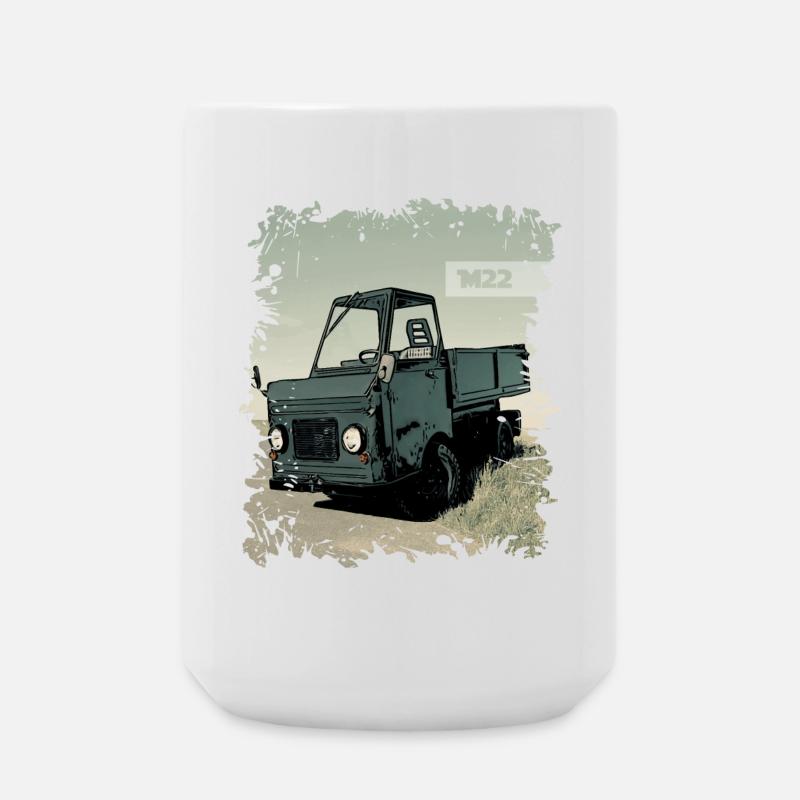 Multicar M22 - Große Tasse 440 ml - Weiß
