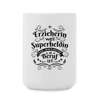 Erzieherin geschenkideen - Große Tasse 440 ml - Weiß - Vorne