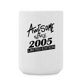 2005 - Jahrgang 2005 - Fantastisch seit 2005 - Große Tasse 440 ml - Weiß - Vorne