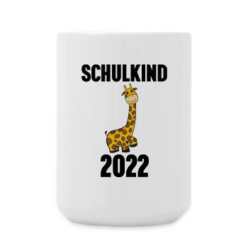 Schuldkind Einschulung 2022 - Große Tasse 440 ml - Weiß - Vorne