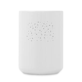 Sterne Sternenhimmel Galaxie Milchstraße - Große Tasse 440 ml - Weiß - Vorne