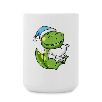 Bébé dinosaure - Grande tasse 440 ml - blanc - Devant