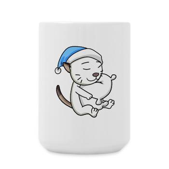 Chat race Colorpoint Shorthair - Grande tasse 440 ml - blanc - Devant