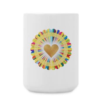 Stargate Heart Potential - Sonja Ariel von Staden - Large Mug 440 ml - white - Front