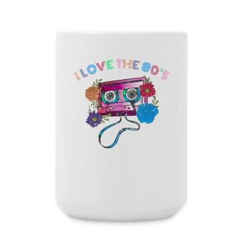 ove The 80's Cassette Tape Eighties Retro Vintage - Large Mug 440 ml - white - Front