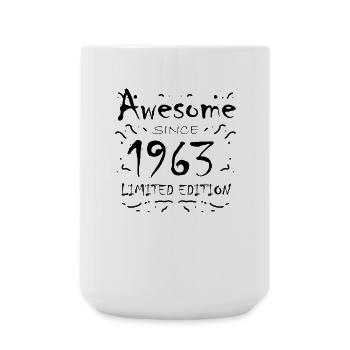 Fantastisch seit 1963 - Jahrgang 1963 - Große Tasse 440 ml - Weiß - Vorne