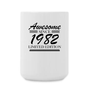 1982 - Jahrgang 1982 - Große Tasse 440 ml - Weiß - Vorne