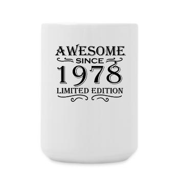 1978 - Born 1978 - Large Mug 440 ml - white - Front
