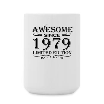 1979 - Jahrgang 1979 - Große Tasse 440 ml - Weiß - Vorne