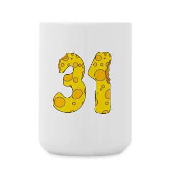 31 years old - 31st birthday present - 1931 - Large Mug 440 ml - white - Front