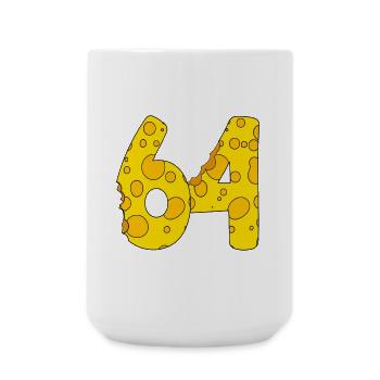 64 years old - 64th birthday gift - 1964 - Large Mug 440 ml - white - Front