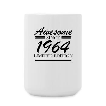 1964 - Jahrgang 1964 - Große Tasse 440 ml - Weiß - Vorne