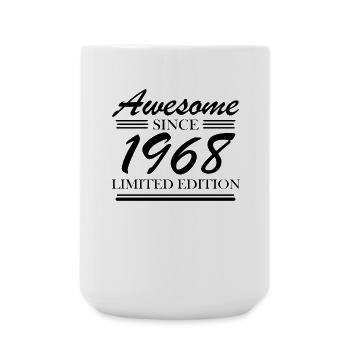 1968 - Jahrgang 1968 - Große Tasse 440 ml - Weiß - Vorne