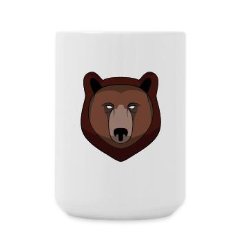 Ours - Grande tasse 440 ml - blanc - Devant