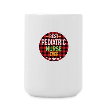 Kinderkrankenschwester - Beste Kinderkrankenschwester aller Zeiten - Große Tasse 440 ml - Weiß - Vorne