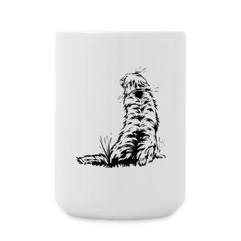 Golden Retrievers - Large Mug 440 ml - white - Front