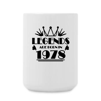 1978 - Born 1978 - Large Mug 440 ml - white - Front