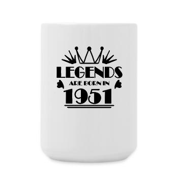 1951 - Jahrgang 1951 - Große Tasse 440 ml - Weiß - Vorne