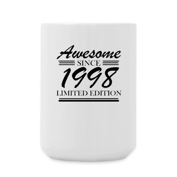 1998 - Né en 1998 - Fantastique depuis 1998 - Grande tasse 440 ml - blanc - Devant