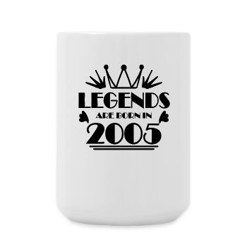 2005 - Born 2005 - Large Mug 440 ml - white - Front