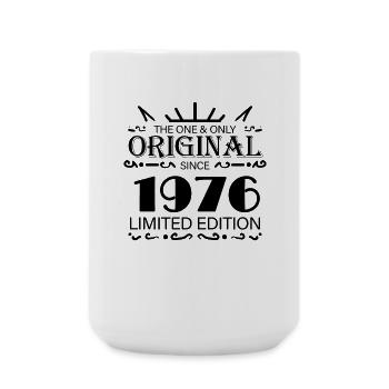 Born 1976 - Large Mug 440 ml - white - Front