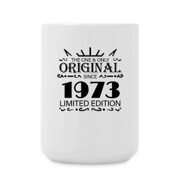 1973 - Year of construction 1973 - Born 1973 - Large Mug 440 ml - white - Front