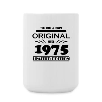 1975 - Year of construction 1975 - Born 1975 - Large Mug 440 ml - white - Front