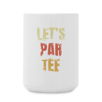 Golf lover joke - Large Mug 440 ml - white - Front
