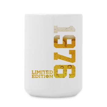 LIMITED EDITION 1976 BEER 50TH BIRTHDAY - Large Mug 440 ml - white - Front