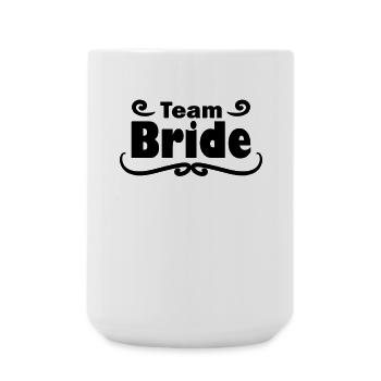 Team Bridal Wedding Celebration - Large Mug 440 ml - white - Front