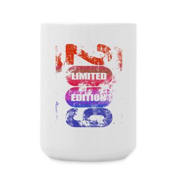 Limited Edition 2009 | Geburtstag - Jahrgang 2009 - Große Tasse 440 ml - Weiß - Vorne