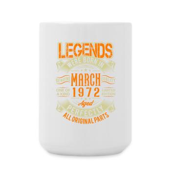1972 Mars Anniversaire Légende - Grande tasse 440 ml - blanc - Devant