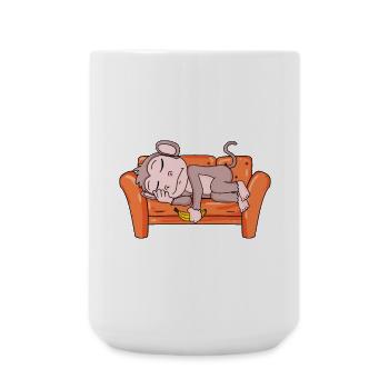 Singe - Grande tasse 440 ml - blanc - Devant