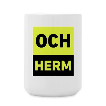Och herm - Große Tasse 440 ml - Weiß - Vorne
