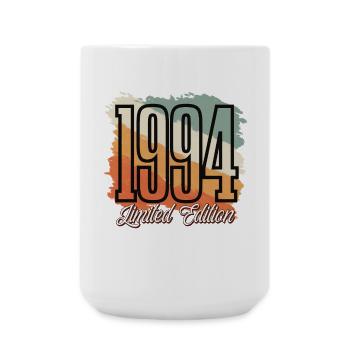 1994 Year of birth Birthday Year of construction Vintage Retro - Large Mug 440 ml - white - Front
