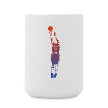 Basketball Dunk - Large Mug 440 ml - white - Front