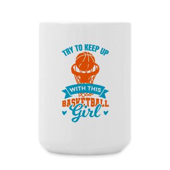 Basketball player - Large Mug 440 ml - white - Front