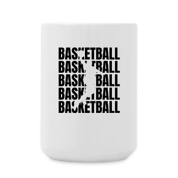 Basketball player - Large Mug 440 ml - white - Front