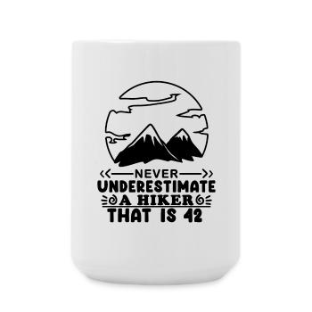 42nd birthday 42 years old gift - Large Mug 440 ml - white - Front