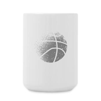 Basketball basketball players - Large Mug 440 ml - white - Front