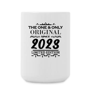 2023 - Baujahr 2023 - Große Tasse 440 ml - Weiß - Vorne