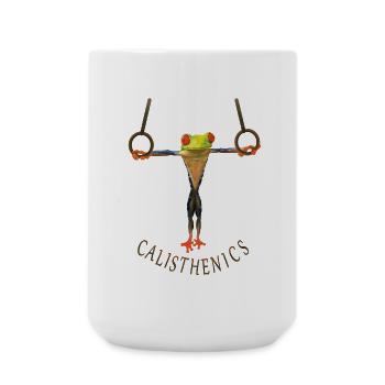Calisthenics - Large Mug 440 ml - white - Front