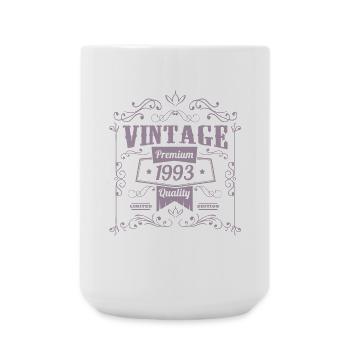 1993 Birthday 30th Birthday Vintage Sayings - Large Mug 440 ml - white - Front