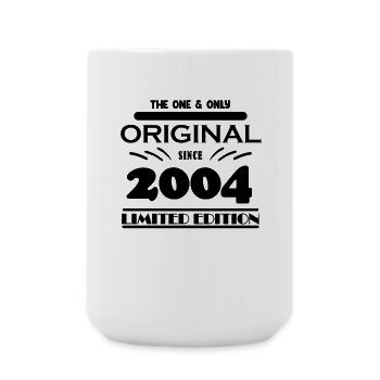 2004 - Year of construction 2004 - Year of construction 2004 - Large Mug 440 ml - white - Front