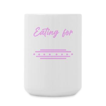 Gemini Pregnant Pregnancy 2023 - Large Mug 440 ml - white - Front
