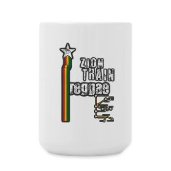 Reggae Star Plus - Large Mug 440 ml - white - Front