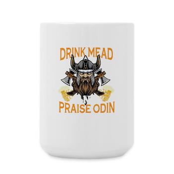 Beer Vikings - Large Mug 440 ml - white - Front