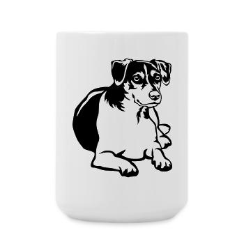 Dansk Svensk Gaardhond - Grande tasse 440 ml - blanc - Devant